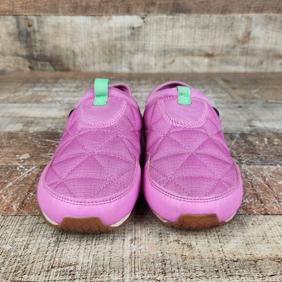 Teva ReEmber Mocassin Youth Girl Sz 1 Pink Outdoor Quilted Slip On Comfort Shoes - Picture 2 of 10